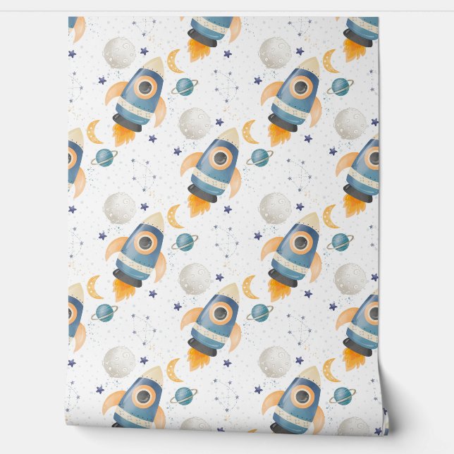 Rocket Wallpaper (Unrolling)