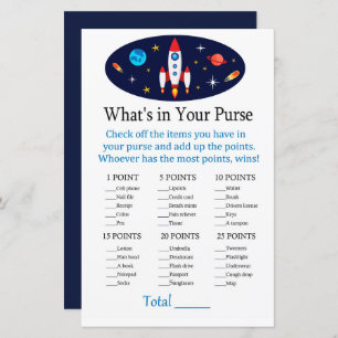 Rocket What's in your purse game