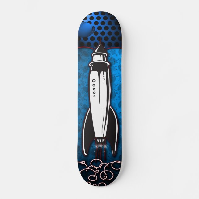 ROCKETBLASTER SKATEBOARD DECK (Front)