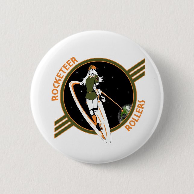 Rocketeer Swag Button (Front)