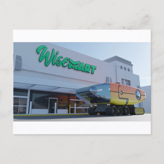 RocketLodge 3D WiseMart - Postcard (Front)