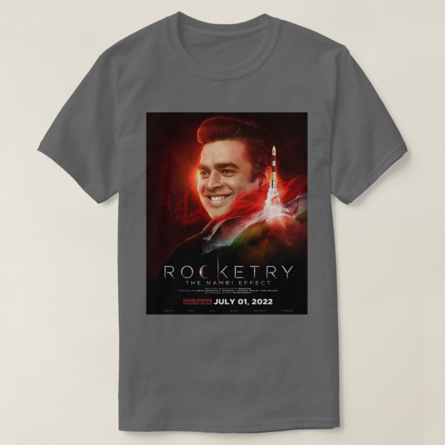 Rocketry The Nambi Effect T-Shirt (Design Front)