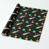 Teal Blue Green "Floral Butterflies" Tissue Paper Gift Wrapping 20"x30" Sheets 