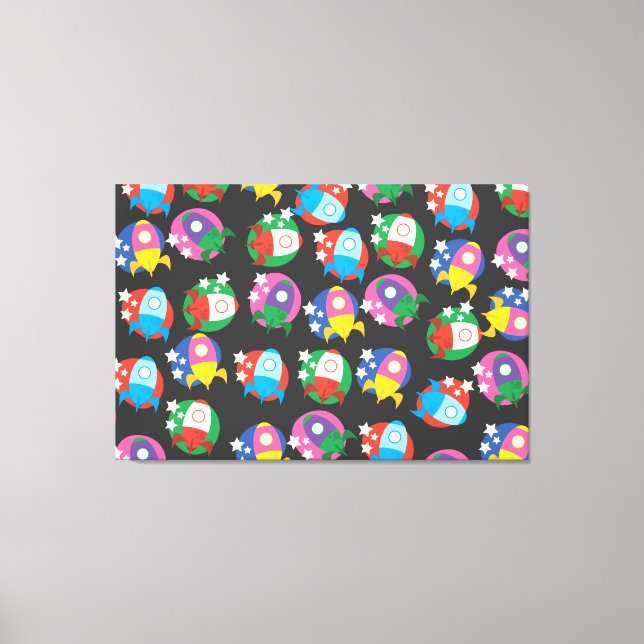 Rockets Canvas Print (Front)