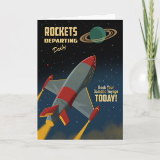 Rockets Departing Daily Card