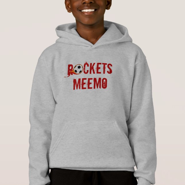 Rockets Mom T-Shirt Hoodie (Front)