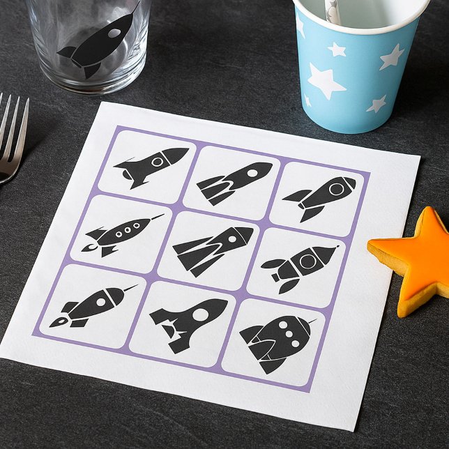 Rockets Napkins (Creator Uploaded)