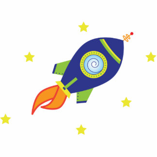 Rocketship Cutout
