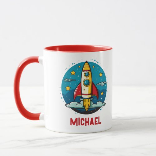 Rocketship Mug