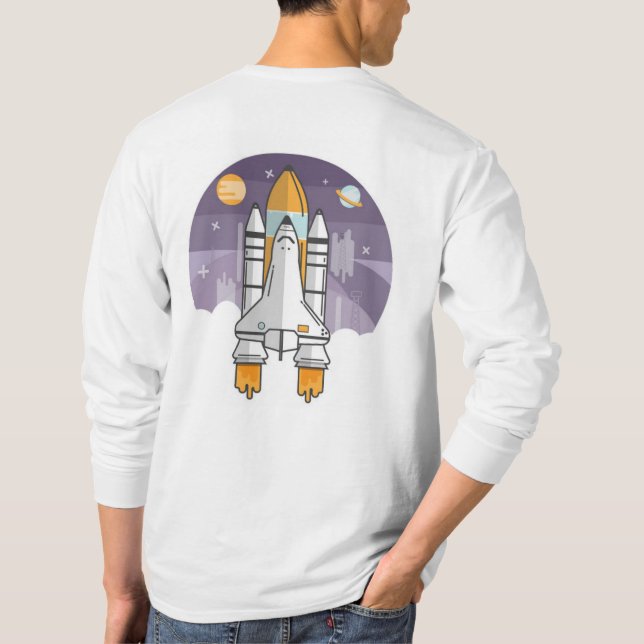 Rocketship T-Shirt (Back)