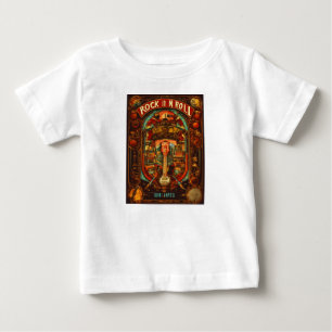 RockFest Skull & Crossbones T-Shirt. Baby T-Shirt