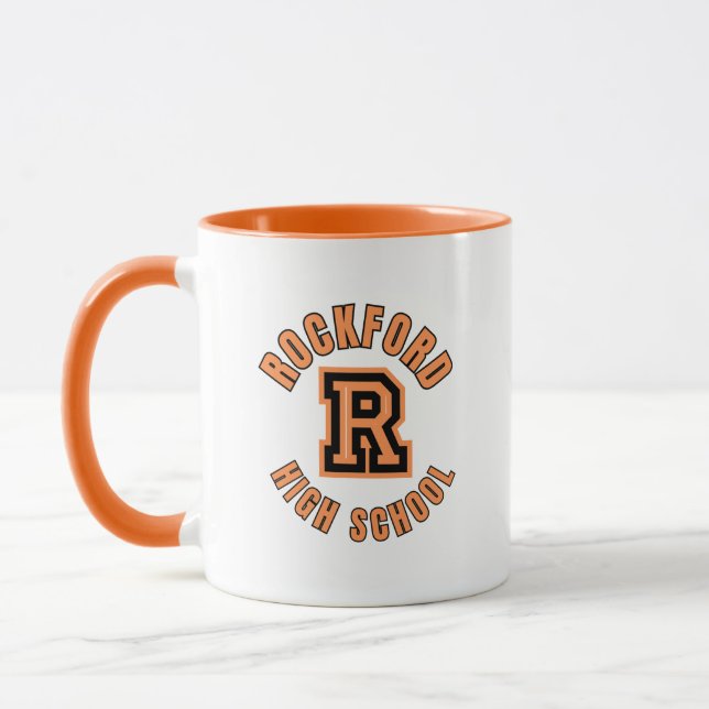 Rockford High School Michigan Coffee Mug (Left)
