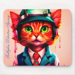 &#39;Rockford&quot; of The Tabbykin Detective Agency  Mouse Pad