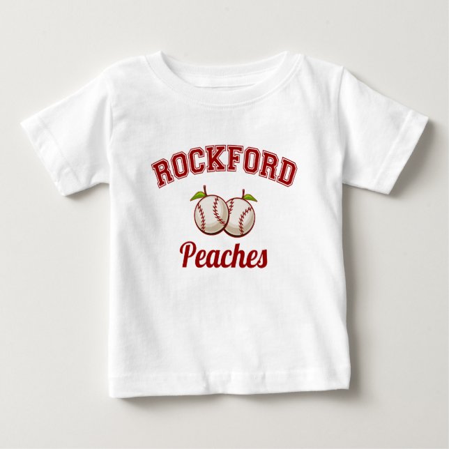 Rockford Peaches Baby T-Shirt (Front)