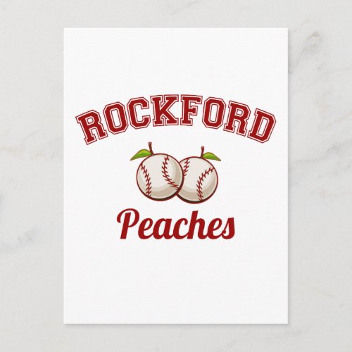 Rockford Peaches Postcard