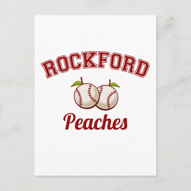 Rockford Peaches Postcard (Front)