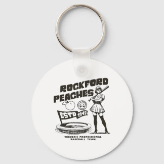 Rockford Peaches Women's Bysebyll Team 1943 -  Keychain