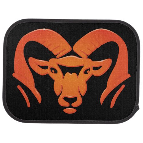 Rockford Rams 4 Car Floor Mat