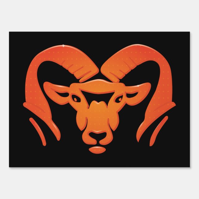 Rockford Rams #4 Sign (Front)
