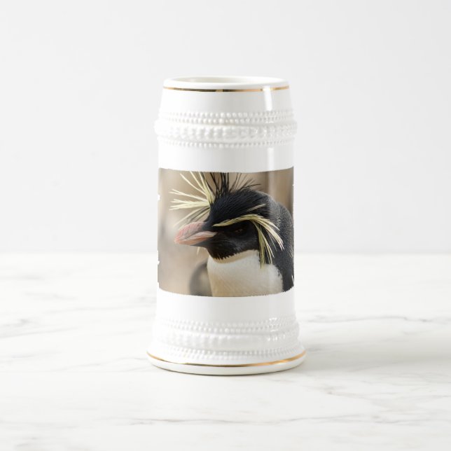 Rockhopper Penguin  Beer Stein (Center)