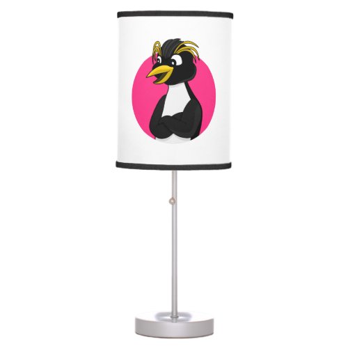 Rockhopper penguin cartoon table lamp