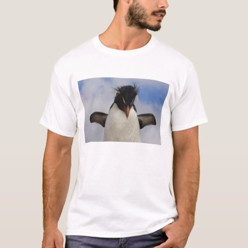 Rockhopper Penguin Eudyptes chrysocome T_Shirt