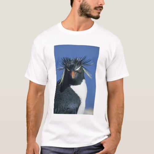 Rockhopper Penguin Eudyptes chrysocome T_Shirt