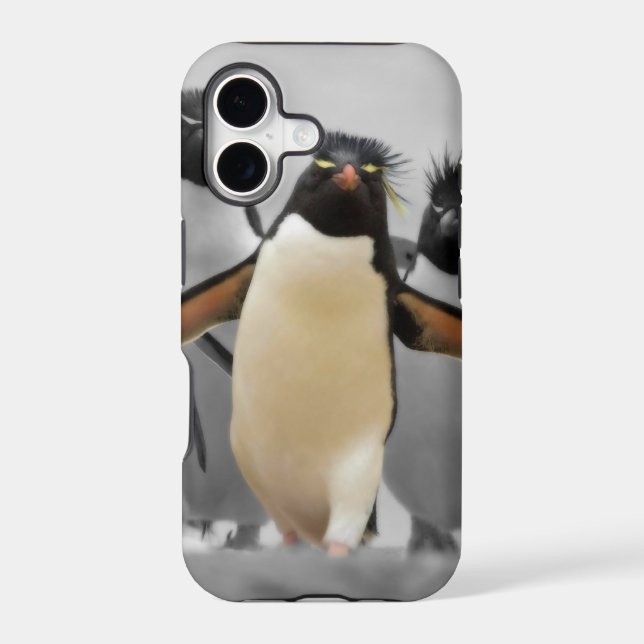 Rockhopper Penguins Iphone Case (Back)