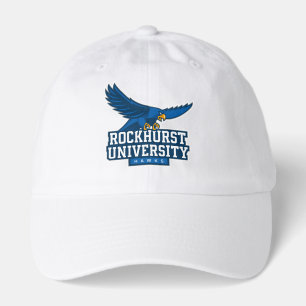 Rockhurst University Flying Hawk Mascot Wordmark Hat