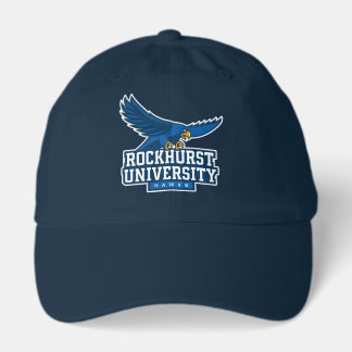 Rockhurst University Flying Hawk Mascot Wordmark Hat