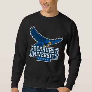 Rockhurst University Flying Hawk Mascot Wordmark Sweatshirt