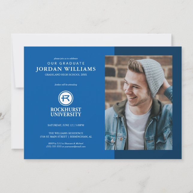 Rockhurst University Graduation Announcement (Front)
