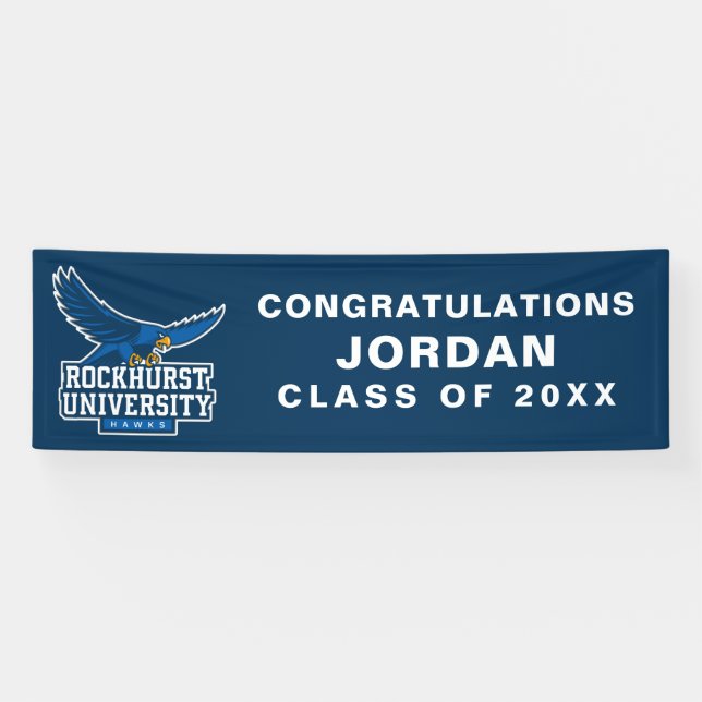 Rockhurst University Graduation Banner (Horizontal)
