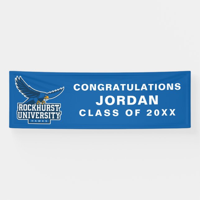 Rockhurst University Graduation Banner (Horizontal)