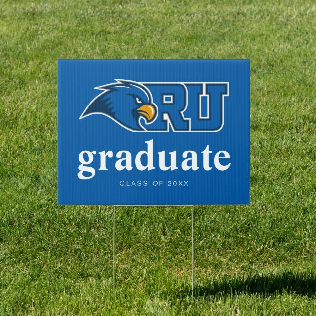 Rockhurst University Graduation Sign (Insitu)