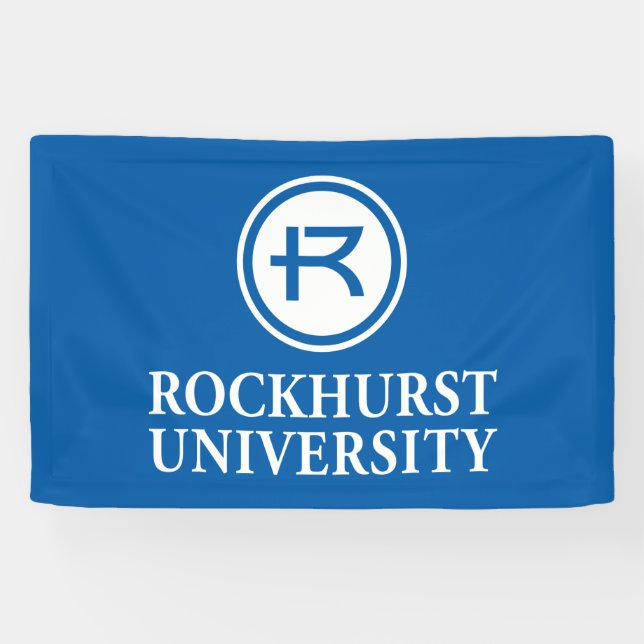 Rockhurst University Horizontal Wordmark Circle Banner (Horizontal)