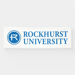 Rockhurst University Horizontal Wordmark Circle Banner