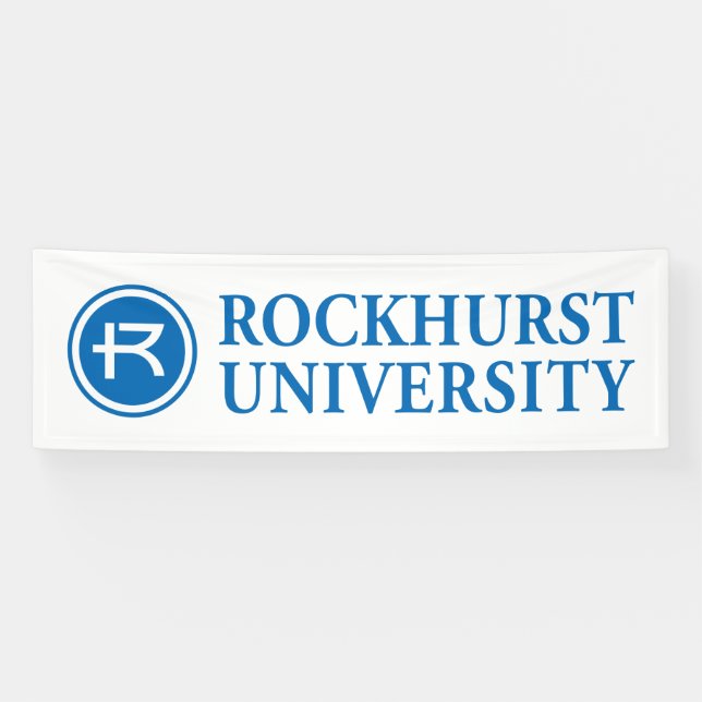 Rockhurst University Horizontal Wordmark Circle Banner (Horizontal)