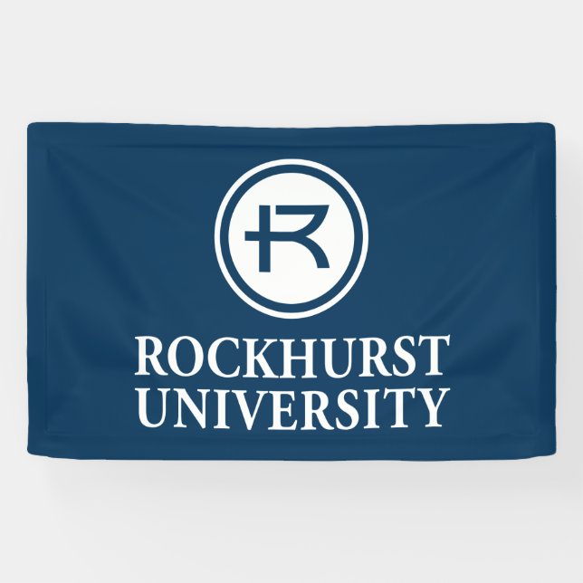 Rockhurst University Horizontal Wordmark Circle Banner (Horizontal)