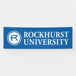 Rockhurst University Horizontal Wordmark Circle Banner