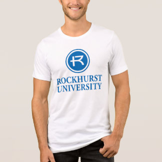Rockhurst University Horizontal Wordmark Circle Tri-Blend Shirt