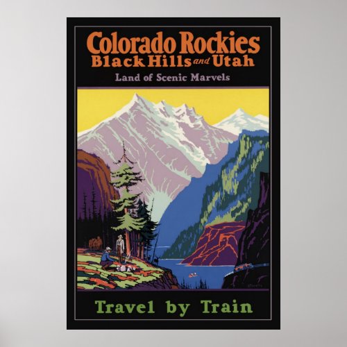 Rockies Colorado Poster