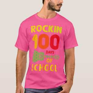 Rockin 100 Days Of School 4 T-Shirt