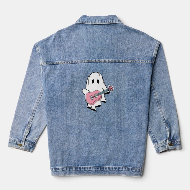 Rockin’ and Hauntin Denim Jacket (Back)
