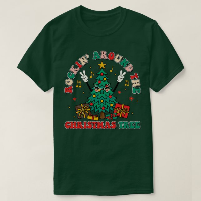 rockin aronund the christmas tree  T-Shirt (Design Front)