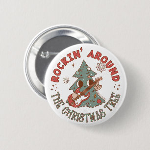 Rockin Around the Christmas Tree © GraphicLoveShop Button