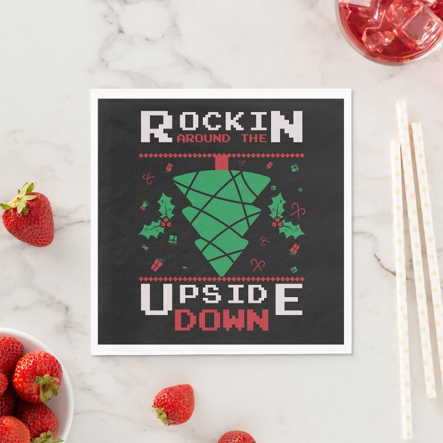 Rockin Around The Upside Down Napkins (Creator Uploaded)