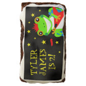 Rockin' Birthday Tree Frog with Red Guitar Brownie (Rotated)