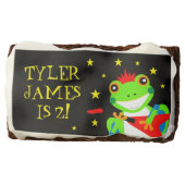 Rockin' Birthday Tree Frog with Red Guitar Brownie (Front)