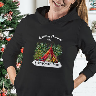 Rockin’ Camp Hoodie – Pine Trees & Tent